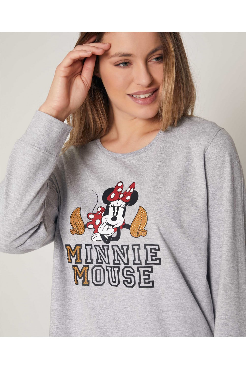 Disney Pijama Minnie Gold 55086 Señorella