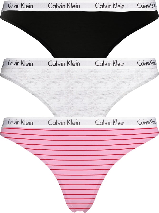 Calvin Klein Pack 3 Bragas QD35587E |