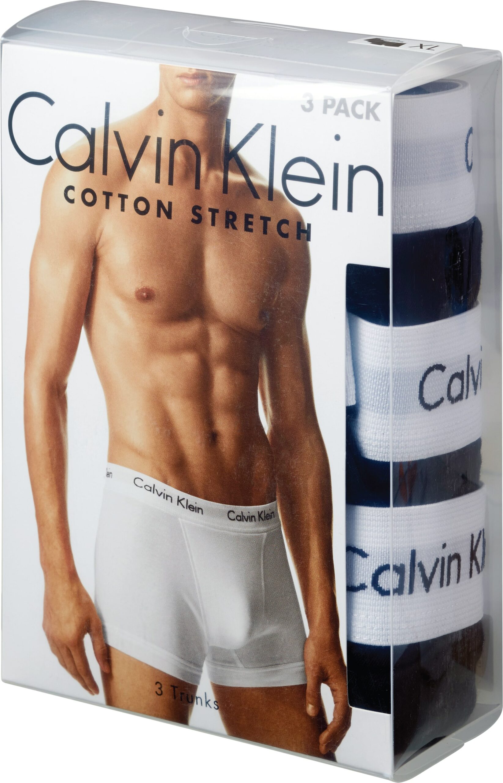 Calvin Klein Pack 3 Slips Classic Fit U2661G 100