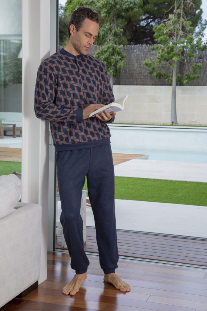 Belty Pijama Hombre Invierno Calentito PIJAMA AFELPADO HORA DE